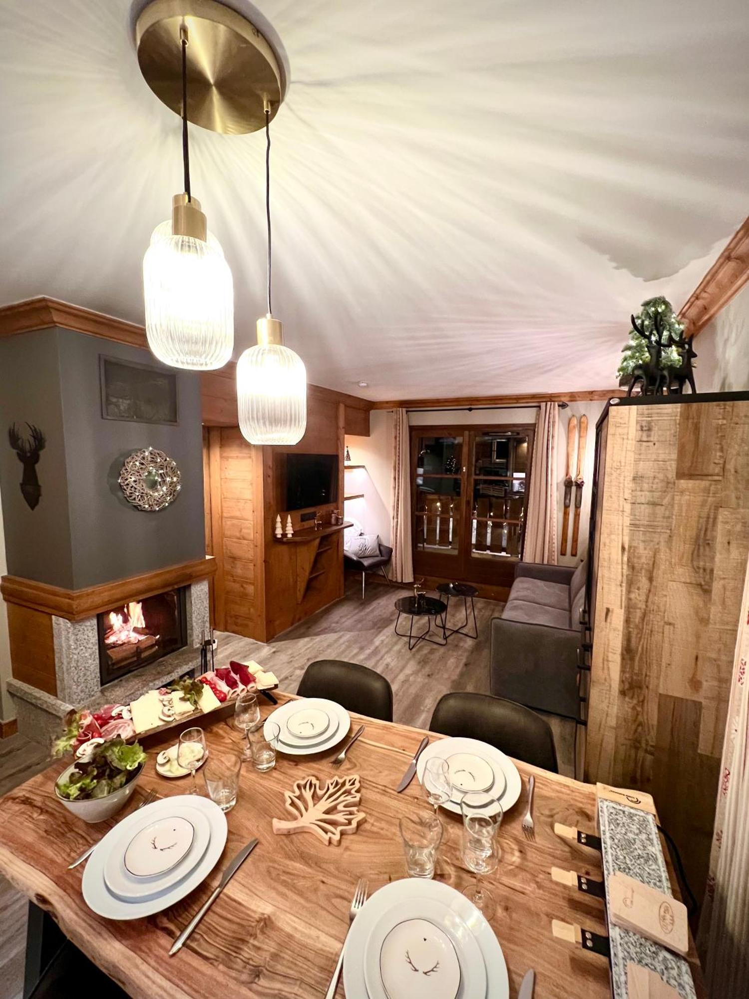 Arc 1950 - Chalet Des Lys - Appt Luxe 4 Pers Les Arcs  Buitenkant foto