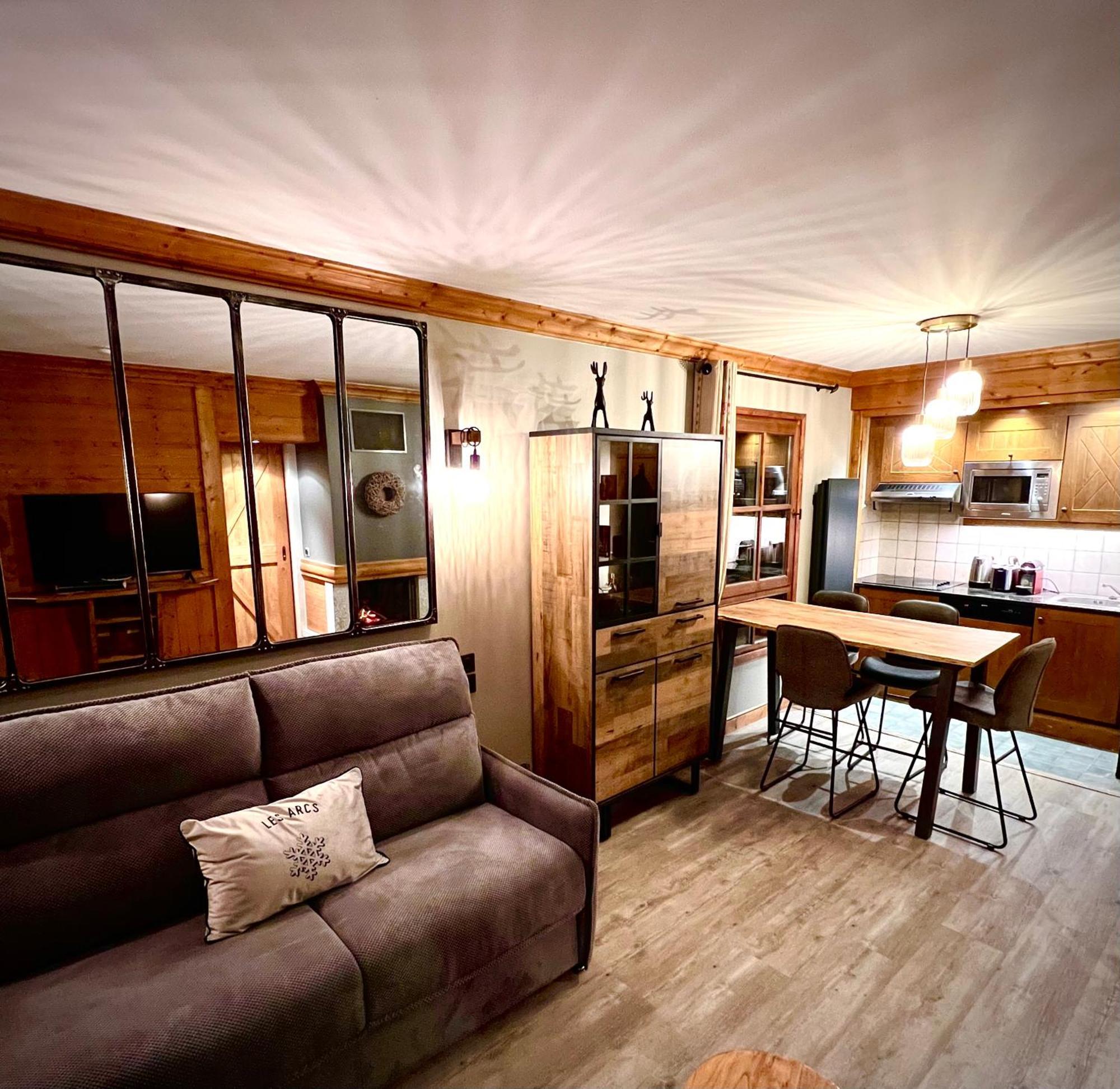 Arc 1950 - Chalet Des Lys - Appt Luxe 4 Pers Les Arcs  Buitenkant foto